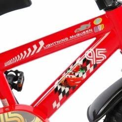 Beste deal 😀 Volare Disney Cars Kinderfiets - Jongens - 12 Inch - Rood 😀 -MGO Leisure Wear winkel 550x422