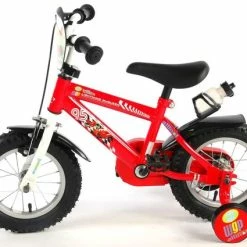 Beste deal 😀 Volare Disney Cars Kinderfiets - Jongens - 12 Inch - Rood 😀 -MGO Leisure Wear winkel 550x425 3