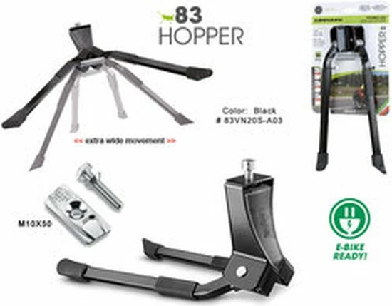 Coupon 😀 Standaard 2-poot Ursus Hopper 28" / 300mm - Zwart 🛒 11 Coupon 😀 Standaard 2-poot Ursus Hopper 28" / 300mm - Zwart 🛒 - Afbeelding 9