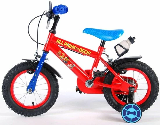 Groothandel 👏 Volare Paw Patrol Kinderfiets - Jongens - 12 Inch - Rood Blauw - 2 Handremmen ❤️ 15 Groothandel 👏 Volare Paw Patrol Kinderfiets - Jongens - 12 Inch - Rood Blauw - 2 Handremmen ❤️ - Afbeelding 13