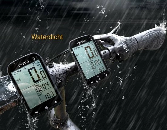 Gloednieuw 👍 Cycplus Fietscomputer Draadloos - Bluetooth 4.0 Fietscomputer - Nauwkeurige GPS - Inclusief Stuurhouder - Ondersteund Strava App - Waterdicht - 2.9inch Scherm Met Achtergrondverlichting - Kilometerteller - Fietsnavigatie ✨ 5 Gloednieuw 👍 Cycplus Fietscomputer Draadloos - Bluetooth 4.0 Fietscomputer - Nauwkeurige GPS - Inclusief Stuurhouder - Ondersteund Strava App - Waterdicht - 2.9inch Scherm Met Achtergrondverlichting - Kilometerteller - Fietsnavigatie ✨ - Afbeelding 3