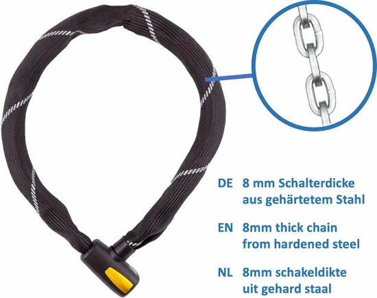 Beste recensies van โค๏ธ VINZ Veymont Fietsslot / Kettingslot ART2 - 150cm ๐ 9 Beste recensies van โค๏ธ VINZ Veymont Fietsslot / Kettingslot ART2 - 150cm ๐ - Afbeelding 7