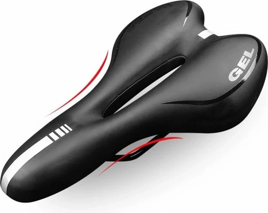 Begroting β Voltano Trekking Fietszadel - Comfortabel Gel Zadel - Met Uitsparing - Inclusief Zadelstrop - 100% Waterdicht - Unisex - Zwart π₯ 10 Begroting β Voltano Trekking Fietszadel - Comfortabel Gel Zadel - Met Uitsparing - Inclusief Zadelstrop - 100% Waterdicht - Unisex - Zwart π₯ - Afbeelding 8