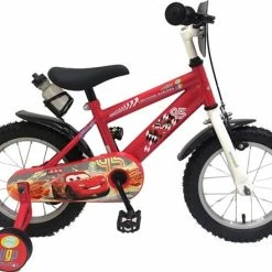 Beste deal 😀 Volare Disney Cars Kinderfiets - Jongens - 12 Inch - Rood 😀 -MGO Leisure Wear winkel 550x441 5