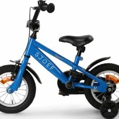 Goedkoop 😉 SJOEF Race Jongensfiets 12 Inch - Blauw 👍 -MGO Leisure Wear winkel 550x444