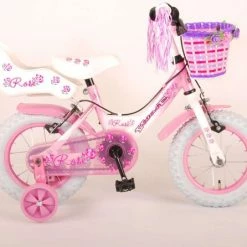 Begroting 🤩 Volare Rose Kinderfiets - Meisjes - 12 Inch - Roze - 2 Handremmen 😍 -MGO Leisure Wear winkel 550x446 1