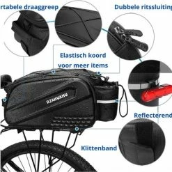 Begroting ๐ M2Mgoods Tas - Fietstas - Fietstas Bagagedrager - Enkele Fietstas - Waterdicht - 2 In 1 -Bagagedrager Fietstas - Fietstas Zwart - 10 Liter - Bagagedragertas โญ 14 Begroting ๐ M2Mgoods Tas - Fietstas - Fietstas Bagagedrager - Enkele Fietstas - Waterdicht - 2 In 1 -Bagagedrager Fietstas - Fietstas Zwart - 10 Liter - Bagagedragertas โญ -MGO Leisure Wear winkel 550x446 4