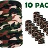 Top 10 🧨 123fun 10-pack Multifunctionele Bandana - Camouflage - Leger - Masker ⭐ -MGO Leisure Wear winkel 550x450 3