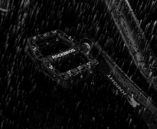 Promo ⌛ Rockbros - Mountainbike Fietspedalen - Breed Platform - Anti Slip - ZWART 🌟 8 Promo ⌛ Rockbros - Mountainbike Fietspedalen - Breed Platform - Anti Slip - ZWART 🌟 - Afbeelding 6