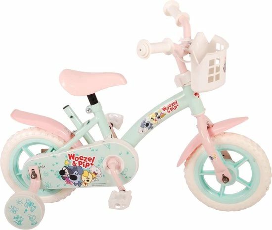 Top 10 🎉 Volare Woezel & Pip Kinderfiets - Meisjes - 10 Inch - Mint Blauw/Roze - Doortrapper 🌟 15 Top 10 🎉 Volare Woezel & Pip Kinderfiets - Meisjes - 10 Inch - Mint Blauw/Roze - Doortrapper 🌟 - Afbeelding 13