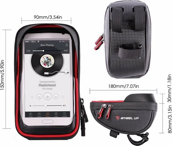 Beste recensies van π― Tip Top Goods Fiets Telefoonhouder Telefoonhouder Fiets Waterdicht Stuur Fiets Accessoires Telefoon Tas βοΈ 7 Beste recensies van π― Tip Top Goods Fiets Telefoonhouder Telefoonhouder Fiets Waterdicht Stuur Fiets Accessoires Telefoon Tas βοΈ - Afbeelding 5