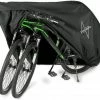 Hete verkoop 💯 Voltano Elastische Fietshoes XL 1 Tot 2 Fietsen Zwart 100% Waterdicht Polyester - Met Opbergzak 😍 -MGO Leisure Wear winkel 550x469