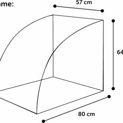 Promo ⭐ Flamingo Hondenfietskar - Remco - Grijs / Zwart - Speciaal Voor De Elektrische Fiets / E-Bike - 80x57x64cm ✔️ -MGO Leisure Wear winkel 550x472 1