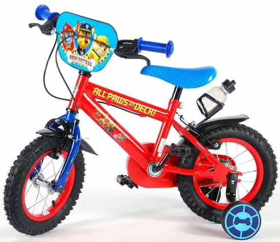 Groothandel 👏 Volare Paw Patrol Kinderfiets - Jongens - 12 Inch - Rood Blauw - 2 Handremmen ❤️ 14 Groothandel 👏 Volare Paw Patrol Kinderfiets - Jongens - 12 Inch - Rood Blauw - 2 Handremmen ❤️ - Afbeelding 12