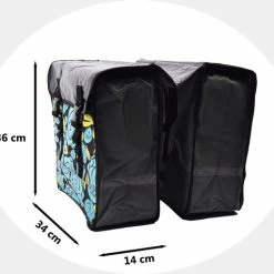 Top 10 🔥 Discountershop Dubbele Fietstas Waterdicht Met Reflecterende Strepen Voor Extra Veiligheid- Fietstas 35liter ✔️ -MGO Leisure Wear winkel 550x477 5