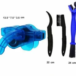 Beste deal 😀 Bluebird Fietsketting Reiniger Incl. 3 Borstels - Fiets Accessoires - Ketting Schoonmaken - 6 Delig - Fiets Onderhoud - Racefiets - Fietsgereedschap - Kettingborstel - Schrobber - Spray Fietsketting Reiniger Smeren - Bike Chain Cleaner 🎁 -MGO Leisure Wear winkel 550x477 9