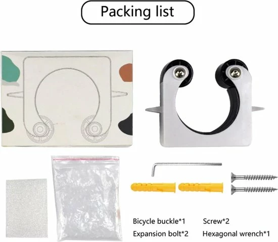 Beste Verkoop 🔥 LB Racefiets Ophangsysteem - Fietshaak Muurbevestiging - Fiets Ophangbeugel - Bike Muurbeugel Fiets - Fietsenrek - Fietsbeugel 😍 14 Beste Verkoop 🔥 LB Racefiets Ophangsysteem - Fietshaak Muurbevestiging - Fiets Ophangbeugel - Bike Muurbeugel Fiets - Fietsenrek - Fietsbeugel 😍 - Afbeelding 12