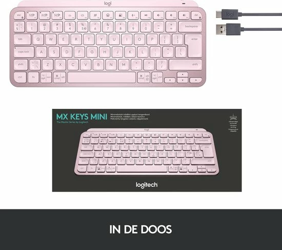 Begroting ✔️ Logitech MX Keys Mini Minimalist Wireless Illuminated Keyboard ✨ 14 Begroting ✔️ Logitech MX Keys Mini Minimalist Wireless Illuminated Keyboard ✨ - Afbeelding 12