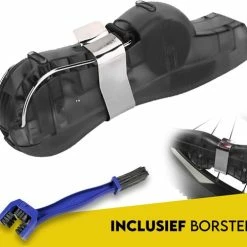 Aanbiedingen ❤️ Itstrong Fietsketting Reiniger - Fietsketting Borstel - Fietsonderhoud - Kettingreiniger - Zwart 😉