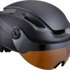 Goedkoop โค๏ธ BBB Cycling Indra Faceshield Fietshelm - Oogbescherming - Vizier Met Smoked Lens - Mat Zwart - Maat L - BHE-56F ๐ฏ