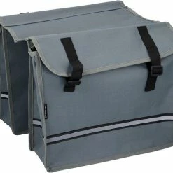 Beste deal ⭐ Dunlop Dubbele Fietstas 26 Liter Grijs 💯