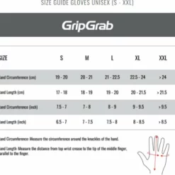 Groothandel ⭐ GripGrab GripGrab Shark Padded Full Finger Handschoenen - Zwart - Unisex - Maat XXL 🌟 28 Groothandel ⭐ GripGrab GripGrab Shark Padded Full Finger Handschoenen - Zwart - Unisex - Maat XXL 🌟 -MGO Leisure Wear winkel 550x502