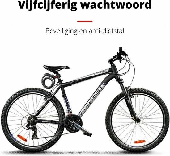 Beste Pirce 😀 Bikeway - Combinatie Kabelslot - Fietsslot - Cijferslot - Anti-kras - Fietsketting - 125cm - Zwart 🤩 4 Beste Pirce 😀 Bikeway - Combinatie Kabelslot - Fietsslot - Cijferslot - Anti-kras - Fietsketting - 125cm - Zwart 🤩 - Afbeelding 2