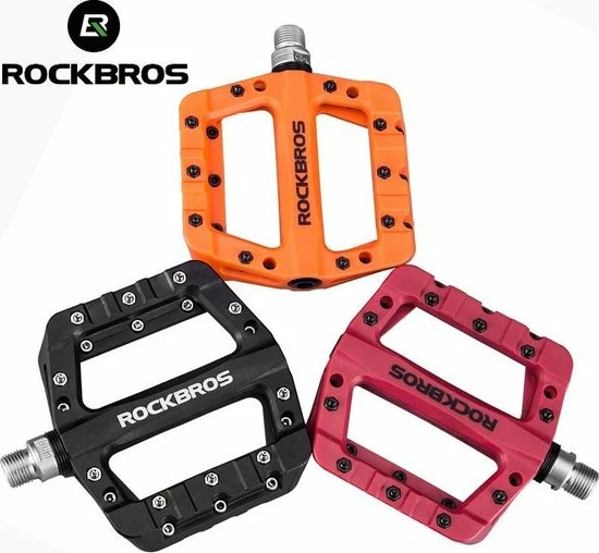 Promo ⌛ Rockbros - Mountainbike Fietspedalen - Breed Platform - Anti Slip - ZWART 🌟 10 Promo ⌛ Rockbros - Mountainbike Fietspedalen - Breed Platform - Anti Slip - ZWART 🌟 - Afbeelding 8