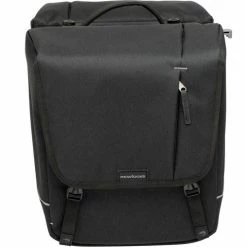 Nieuw 💯 New Looxs Nova MIK Afneembare Dubbele Fietstas - 32 Liter – Grijs 👏 -MGO Leisure Wear winkel 550x508