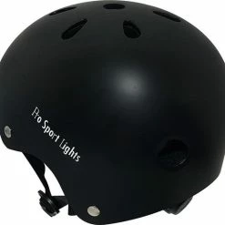 Hete verkoop 🎉 Kinderfietshelm Pro Sport Lights - Skate Fietshelm Voor Kinderen - Matt Zwart - Kinderhelm 53 - 60 Cm 🎁 -MGO Leisure Wear winkel 550x513 3