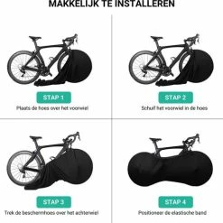 Begroting π TIKKENS Fiets Beschermhoes - Racefiets - Cover - Bescherming - Hoes - Zwart π€© 9 Begroting π TIKKENS Fiets Beschermhoes - Racefiets - Cover - Bescherming - Hoes - Zwart π€© -MGO Leisure Wear winkel 550x515 4