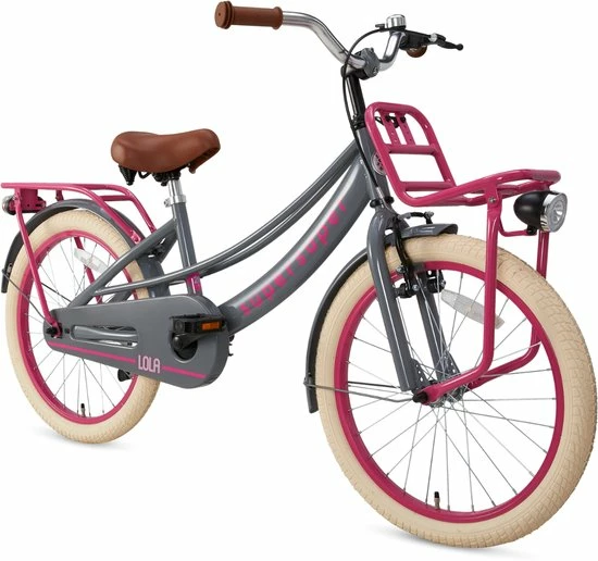 Flash-uitverkoop ๐ Supersuper Lola - Kinderfiets - Meisjesfiets - 20 Inch - Grijs/Roze ๐ฅ 5 Flash-uitverkoop ๐ Supersuper Lola - Kinderfiets - Meisjesfiets - 20 Inch - Grijs/Roze ๐ฅ - Afbeelding 3