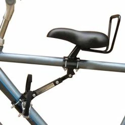 Goedkoop 🎁 Zadel Op Stang Model 5 Kinderzitje Voor Herenfiets Met Dikke Onderbuis - Nooit Meer Zwaar Sturen 👏 -MGO Leisure Wear winkel 550x517 1