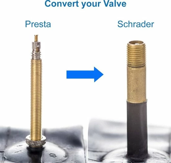 Korting ๐ MMOBIEL 5 X Fietsventiel Presta Naar Schrader Adapter SV AV DV Dunlop Frans Ventiel ๐คฉ 9 Korting ๐ MMOBIEL 5 X Fietsventiel Presta Naar Schrader Adapter SV AV DV Dunlop Frans Ventiel ๐คฉ - Afbeelding 7