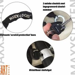 Kopen 🌟 Maxx-Locks Tirau Scooterslot / Motorslot ART 4 Kettingslot + Loop - 200cm 👏 15 Kopen 🌟 Maxx-Locks Tirau Scooterslot / Motorslot ART 4 Kettingslot + Loop - 200cm 👏 -MGO Leisure Wear winkel 550x524 3