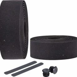 Promo 🛒 BBB Cycling RaceRibbon Stuurtape - Antislip - Stuurlint Racefiets - Stretch Materiaal - Zwarte Kurk - 2 Rollen - BHT-01 😀
