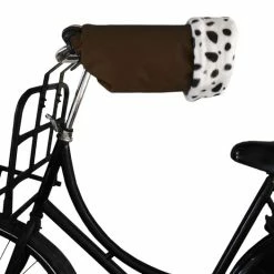 Goedkoop 🤩 Ohmiomine Fiets Handwarmer / Fietsmof Choco Bruin 😉