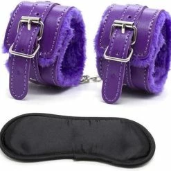 Promo ⭐ Slowmoose Erotisch Leer Sm Bondage, Oogmasker Met Handboeien Blinddoek, Vrouwen Speelgoed Voor Volwassenen Spelletjes [roze Set] ⭐ -MGO Leisure Wear winkel 550x525 6