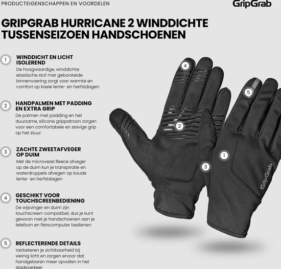 Beste recensies van ๐ GripGrab - Hurricane 2 Windproof Midseason Gloves - Zwart - Maat L ๐ 12 Beste recensies van ๐ GripGrab - Hurricane 2 Windproof Midseason Gloves - Zwart - Maat L ๐ - Afbeelding 10