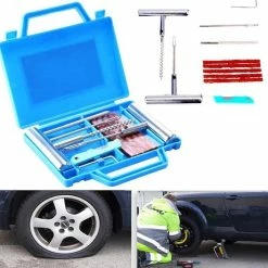 Gloednieuw 🧨 LOUZIR 11-Delige Professionele Banden Reparatie Kit- Autobanden/ Bike Emergency Repair Kit - Met Handige Opbergdoos 🧨 -MGO Leisure Wear winkel 550x527 5