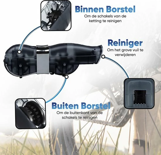 Aanbiedingen β€οΈ Itstrong Fietsketting Reiniger - Fietsketting Borstel - Fietsonderhoud - Kettingreiniger - Zwart π 7 Aanbiedingen β€οΈ Itstrong Fietsketting Reiniger - Fietsketting Borstel - Fietsonderhoud - Kettingreiniger - Zwart π - Afbeelding 5