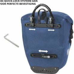 Gloednieuw 😉 Dutch Mountains Enkele Fietstas | Sterke En 100% Waterdichte Fietstas En Schoudertas In 1 | 24 Liter | Blauw ❤️ 21 Gloednieuw 😉 Dutch Mountains Enkele Fietstas | Sterke En 100% Waterdichte Fietstas En Schoudertas In 1 | 24 Liter | Blauw ❤️ -MGO Leisure Wear winkel 550x531 6