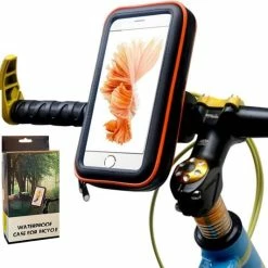 Beste recensies van 🤩 Pakkant Zwarte Hoge Kwaliteit Waterdichte Smartphone Hoesjes 2019 - Telefoonhouder Voor Fiets - Telefoonhouder Fiets - Stuurtas - / Geschikt Voor Grotere Telefoons - Stuurtas Fiets / Samsung S8 / Samsung Galaxy / Huawei 🤩