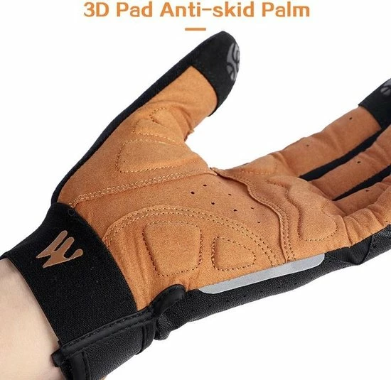 Flash-uitverkoop 🌟 Merkloos Fiets Handschoenen - Bruin - Heren - Dames - Unisex - Hand Schoenen - Mountainbike - Racefiets - Maat L 🎁 13 Flash-uitverkoop 🌟 Merkloos Fiets Handschoenen - Bruin - Heren - Dames - Unisex - Hand Schoenen - Mountainbike - Racefiets - Maat L 🎁 - Afbeelding 11