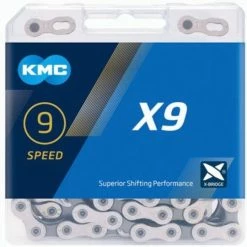 Groothandel ๐ Ketting KMC X9 - 9 Speed - 114 Schakels - Zilver ๐ 14 Groothandel ๐ Ketting KMC X9 - 9 Speed - 114 Schakels - Zilver ๐ -MGO Leisure Wear winkel 550x540 7