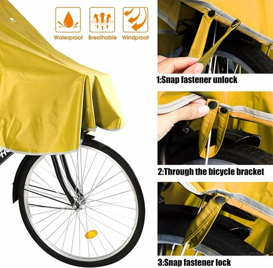 Kopen π Anyoo Waterdichte Fietsponcho Fiets Regenjas Jas Capes Lichtgewicht Compact Herbruikbaar Voor Jongens Mannen Vrouwen Volwassenen π€© 5 Kopen π Anyoo Waterdichte Fietsponcho Fiets Regenjas Jas Capes Lichtgewicht Compact Herbruikbaar Voor Jongens Mannen Vrouwen Volwassenen π€© - Afbeelding 3