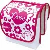 Goedkoopste 🛒 BRN Vrolijke Dubbele Kinderfietstas Love Wit/Roze Met Bloemen En Hartjes 🛒 -MGO Leisure Wear winkel 550x541 4