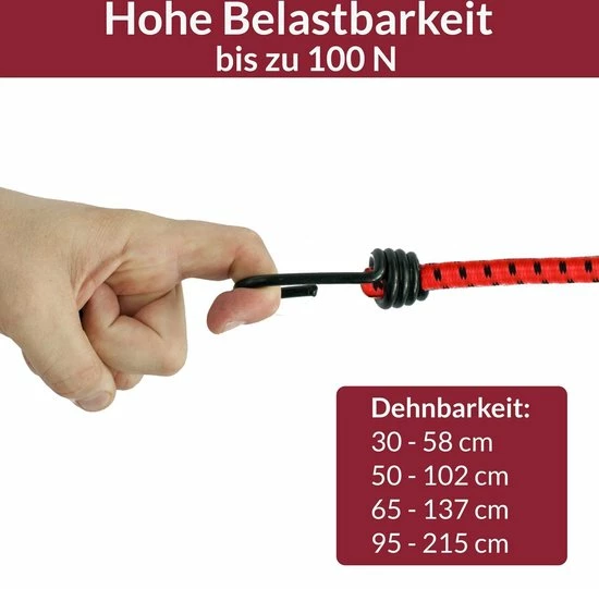Aanbiedingen 👍 Merkloos 12 X Rubberen Bagagespin Met Haken 30-95 Cm X 8 Mm 🎁 11 Aanbiedingen 👍 Merkloos 12 X Rubberen Bagagespin Met Haken 30-95 Cm X 8 Mm 🎁 - Afbeelding 9