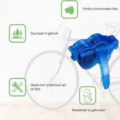 Beste deal 😀 Bluebird Fietsketting Reiniger Incl. 3 Borstels - Fiets Accessoires - Ketting Schoonmaken - 6 Delig - Fiets Onderhoud - Racefiets - Fietsgereedschap - Kettingborstel - Schrobber - Spray Fietsketting Reiniger Smeren - Bike Chain Cleaner 🎁 -MGO Leisure Wear winkel 550x542 11