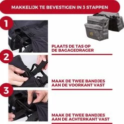 Coupon ❤️ Fietstassen Dubbel - Dubbele Fietstas Draagbaar - Waterdicht - Ritssluiting - 4 Vakken - Grijs - Media Evolution 🌟 15 Coupon ❤️ Fietstassen Dubbel - Dubbele Fietstas Draagbaar - Waterdicht - Ritssluiting - 4 Vakken - Grijs - Media Evolution 🌟 -MGO Leisure Wear winkel 550x543 19